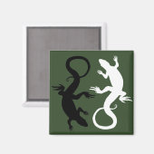 Lizard Art Frigo Magnet Reptile Magnets & GIfts (Recto/Verso)