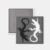 Lizard Art Frigo Magnet Reptile Magnets & GIfts (Recto/Verso)