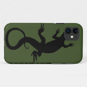Lizard Art iPhone 5 Coque Personnaliser Retro Rept (Dos (Horizontal))