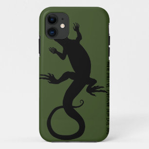 Lizard Art iPhone 5 Hoesje Personaliseer Retro Rep
