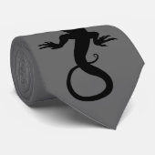 Lizard Art Stropdas Cool Reptile Giften & Lizard A (Opgerold)