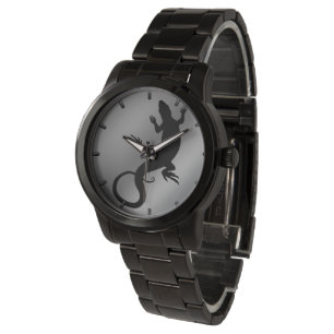 Lizard Art Watch Cool Reptile Art Wrist Watch Horloge