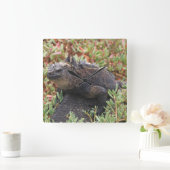 Lizard Clock Vierkante Klok (Huis)