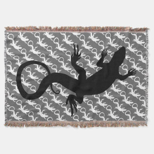 Lizard Couvertures D'Art Reptile Lizard Jetez Couv
