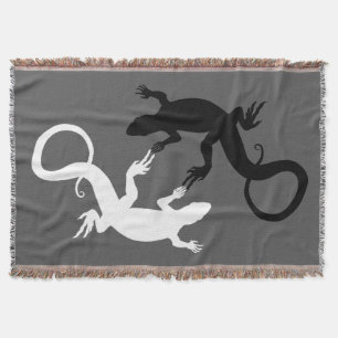 Lizard Couvertures D'Art Reptile Lizard Jetez Couv