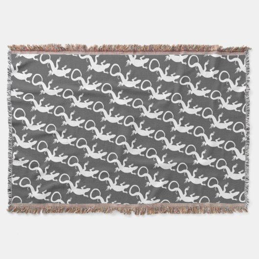 Lizard Couvertures D'Art Reptile Lizard Jetez Couv (Devant)