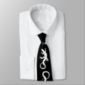 Lizard Cravate Cool Reptile Cadeaux Lizard Art Nec (Attaché)