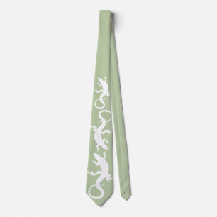 Lizard Cravate Cool Reptile Cadeaux Lizard Art Nec