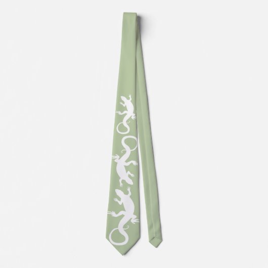 Lizard Cravate Cool Reptile Cadeaux Lizard Art Nec (Devant)
