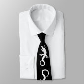 Lizard Cravate Cool Reptile Cadeaux Lizard Art Nec (Attaché)