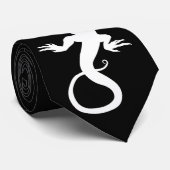 Lizard Cravate Cool Reptile Cadeaux Lizard Art Nec (Roulé)