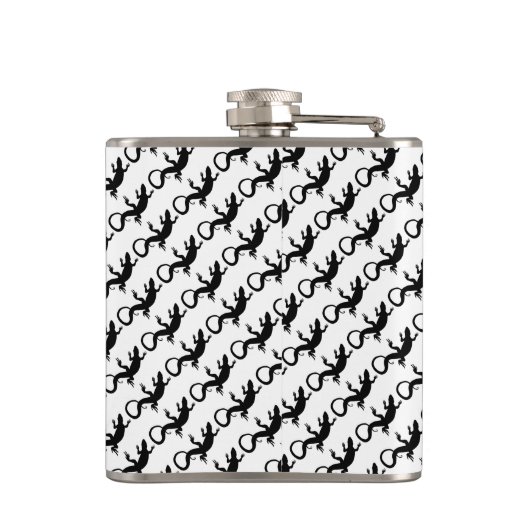 Lizard Flacons Cadeaux Reptile Lizard Art Flacon à (Dos)