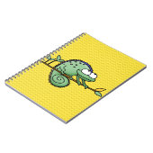 Lizard Funny Cartoon Illustration Notitieboek (Linkerzijde)