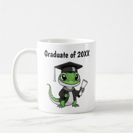 Lizard Gecko Afstuderen gepersonaliseerd Koffiemok