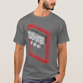 Lizard Hunter Job Title Apprecition Retro T-shirt