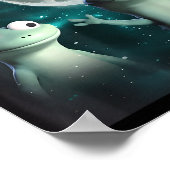Lizard Lizard Funny Lizard Moon Trending Me Poster (Hoek)