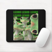 Lizard Lizard Funny Meme (2 Side) _1 Muismat (Met muis)