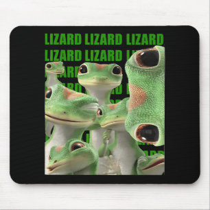Lizard Lizard Funny Meme (2 Side) _1 Muismat