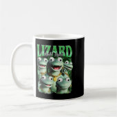 Lizard Lizard Funny Meme Lizard Bootleg Wei Koffiemok (Links)