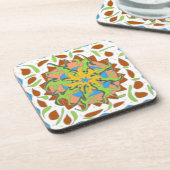 Lizard Mandala Bier Onderzetter (Linkerzijde)