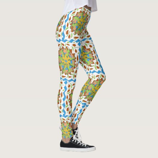 Lizard Mandala Leggings (Rechts)