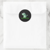 Lizard Meme Lizard Lizard Lizard Grappig Graphic Ronde Sticker (Tas)