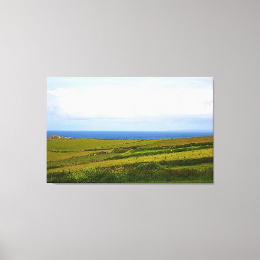 Lizard Peninsula Cornwall Engeland Canvas Afdruk (Voorkant)