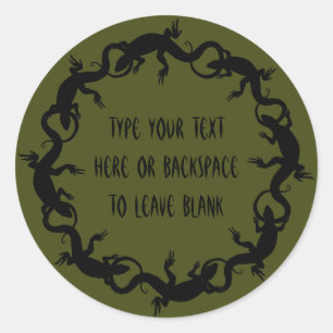 Lizard Stickers Specialized Lizard Art Stickers