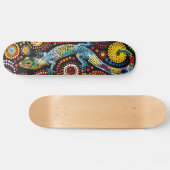 Lizard - Style autochtone - Planche à skateboard (Horz)