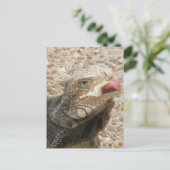 Lizard Tongue Briefkaart (Staand voorkant)