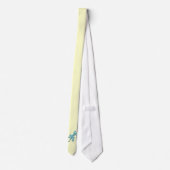 Lizard-turquoise Stropdas (Achterkant)