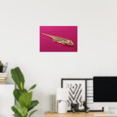 Lizard uit Colombia Poster (Thuiskantoor)