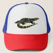 Lizard watermonitor trucker pet (Voorkant)