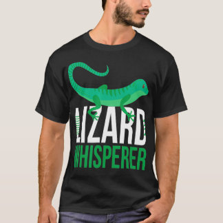 Lizard Whisperer I Funny Terrarium Reptiles Gekko T-shirt