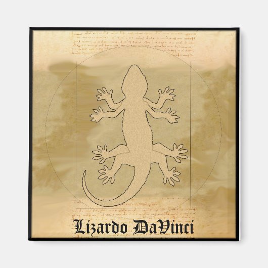 Lizardo DaVinci Magneet (Voorkant)