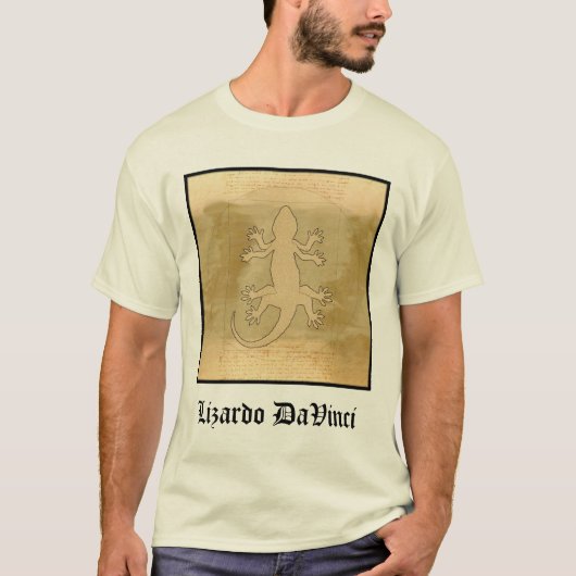 Lizardo DaVinci T-shirt (Voorkant)