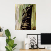 Lizard's camouflage poster (Thuiskantoor)