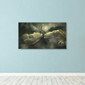 Lizards Canvas Afdruk (Insitu (Houten vloer))