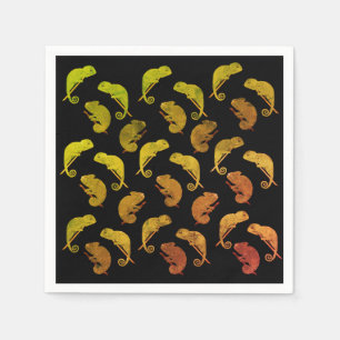 Lizards Chameleons Art Servet