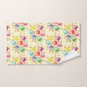 Lizards colorés (Serviette à main)