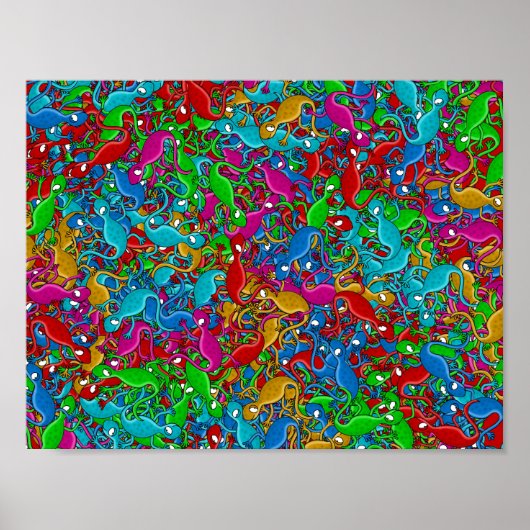 Lizards Poster (Voorkant)