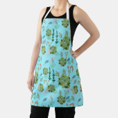 Liz's Succulente tuin Apron Schort (Insitu)