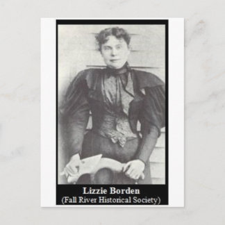 lizzie borden briefkaart