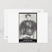 lizzie borden briefkaart (Voorkant / Achterkant)