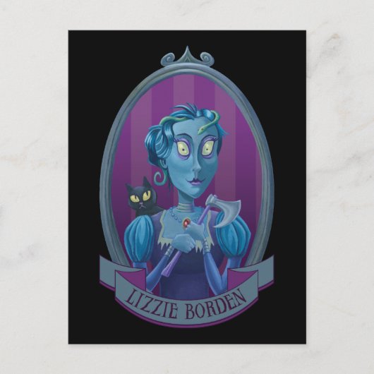 Lizzie Borden Briefkaart (Voorkant)