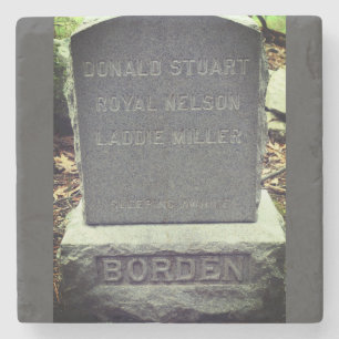 Lizzie Borden Dogs - 'Slaapend Awhile' - headstone Stenen Onderzetter