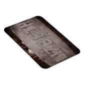 Lizzie Borden Grave Marker - Herfst River, MA Magneet (Rechterzijde)