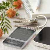 Lizzie Borden Pet Cemetery Headstone Sleutelhanger (Voorkant Rechts)