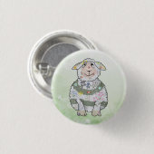 Lizzy Ronde Button 3,2 Cm (Voorkant /achterkant)