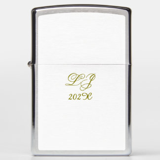 LJ Monogram Elegant Modern Wedding